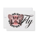 tribal butterfly : FLY invitations