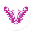 Tribal Butterfly Tattoo Design stickers