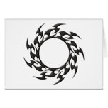 Tribal Circle Tattoo cards