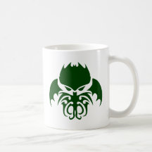 Tribal Cthulhu Coffee Mugs