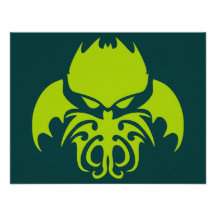 Tribal Cthulhu Custom Invitations