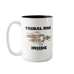 Tribal DNA Inside (DNA Replication) mugs