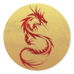 Tribal Dragon stickers