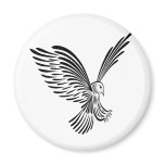 Tribal Eagle Art  #030 Fridge Magnet