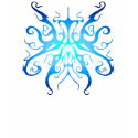 Tribal Elegance Tattoo - Blue Hue shirt