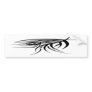 Tribal Eye Tattoo Bumper Stickers