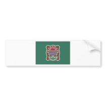 Tribal Flag of the Western Abenaki Nation Bumper Stickers