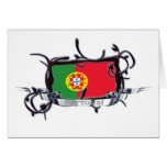 Tribal Flag Portugal Card