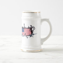 Tribal Flag USA Mug