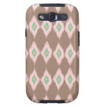 Tribal geometric ikat Aztec chevron pattern Galaxy S3 Case