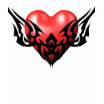 Tribal Heart Long Sleeve T-Shirt