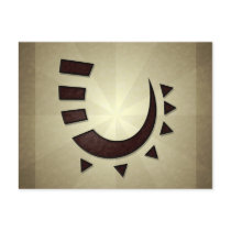 Tribal Hook Postcard