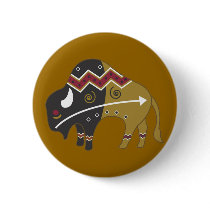 Tribal Indian Buffalo