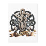 Tribal Knot viking B Postkarte