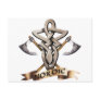 Tribal Knot viking D Postkarte
