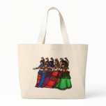 Tribal Line belly dance tote bag