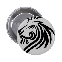 TRIBAL LION BUTTON