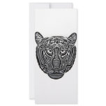 Tribal Lion rack cards