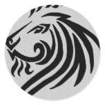 TRIBAL LION STICKER
