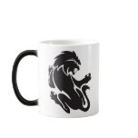 Tribal Lion Tattoo Design mugs