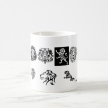Tribal Lions Mugs