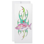 Tribal Piranha rack cards