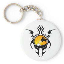 tribal quads key chains