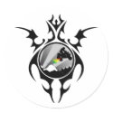 tribal quads stickers