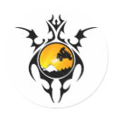 tribal quads stickers