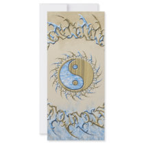 Tribal Sand & Water Yin Yang