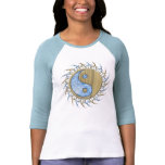 Tribal Sand & Water Yin Yang t-shirts