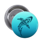 Tribal Shark Tattoo Buttons