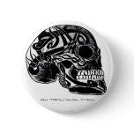 Tribal Skull w/ Tattoos button