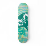 tribal skull wave skate boards