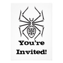 tribal spider design announcements