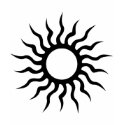 Tribal Sun Tattoo t-shirts