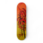 Tribal Sunset - Custom Skateboard