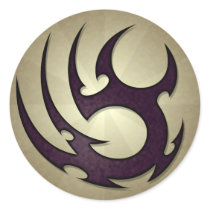 Tribal Talons Round Sticker