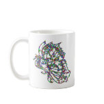 Tribal Tattoo Butterfly Seahorse mugs