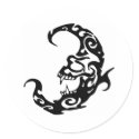 Tribal Tattoo Evil Moon stickers