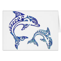 Tribal Tattoo Porpoise Duo