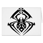 Tribal Tattoo Spider Cards