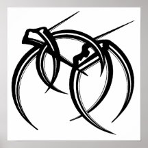Tribal Tattoo Untitled 3 Poster
