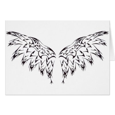 Tribal Tattoo Wing designed for myself as a tattoo I wanted to get on my