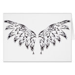 Tribal Tattoo Wings cards