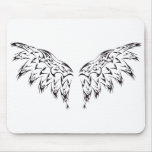Tribal Tattoo Wings mousepads