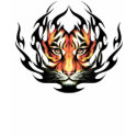 Tribal Tiger tattoo tshirt