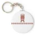 Tribal Tiki Keychain