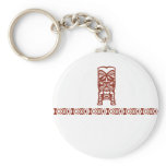 Tribal Tiki Keychain