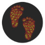 Tribal Toes Stickers